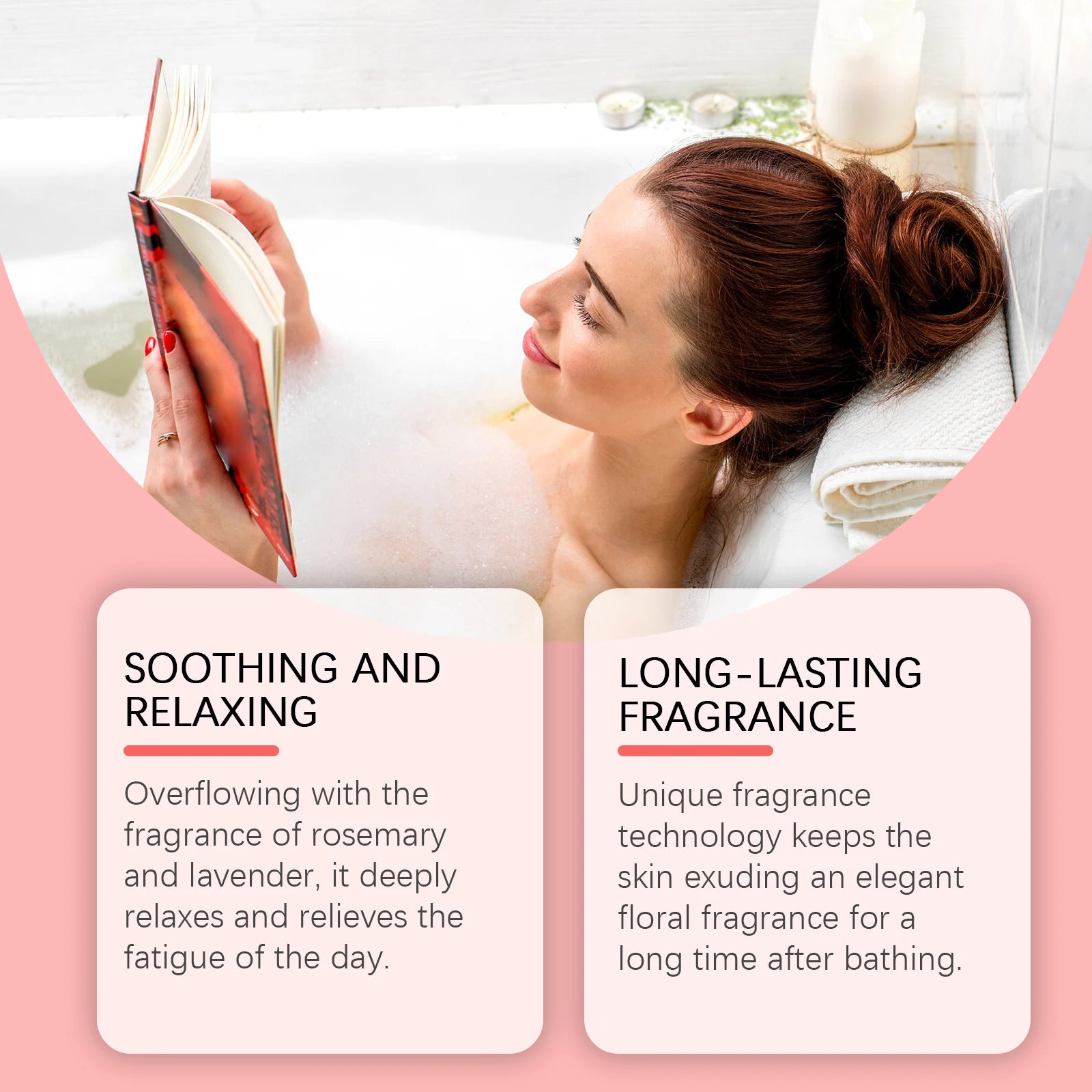 Oceaura 6pcs Bath Bombs – Nourishing & Stress Relief