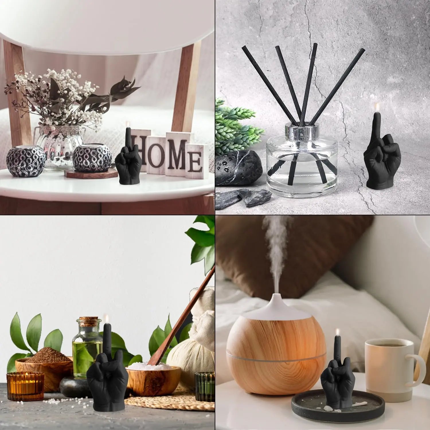 Finger-Shaped Scented Candle