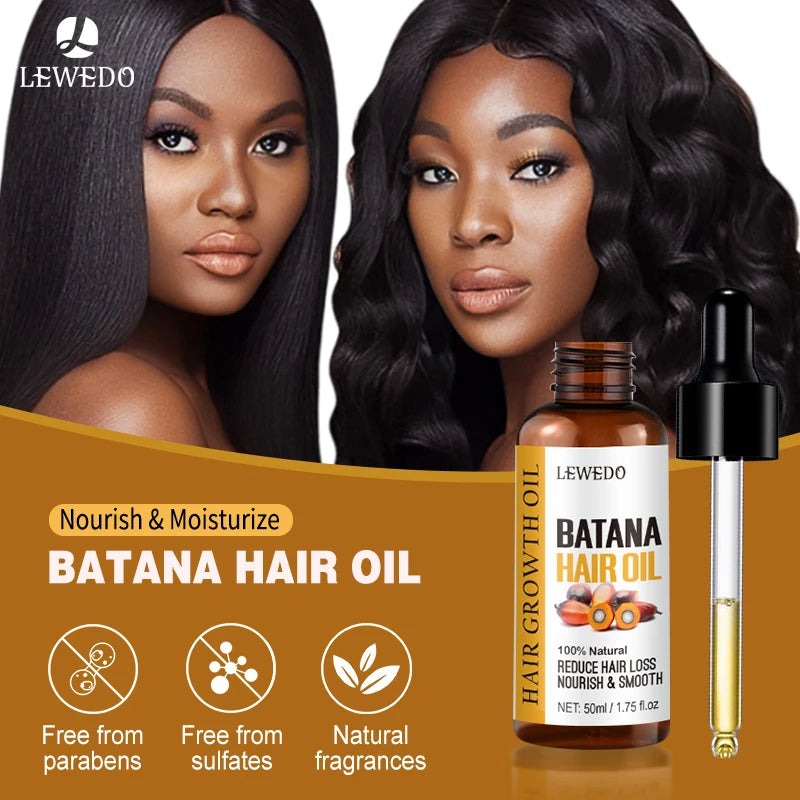 Lewedo Naturals Batana Oil – Hair Growth & Nourish